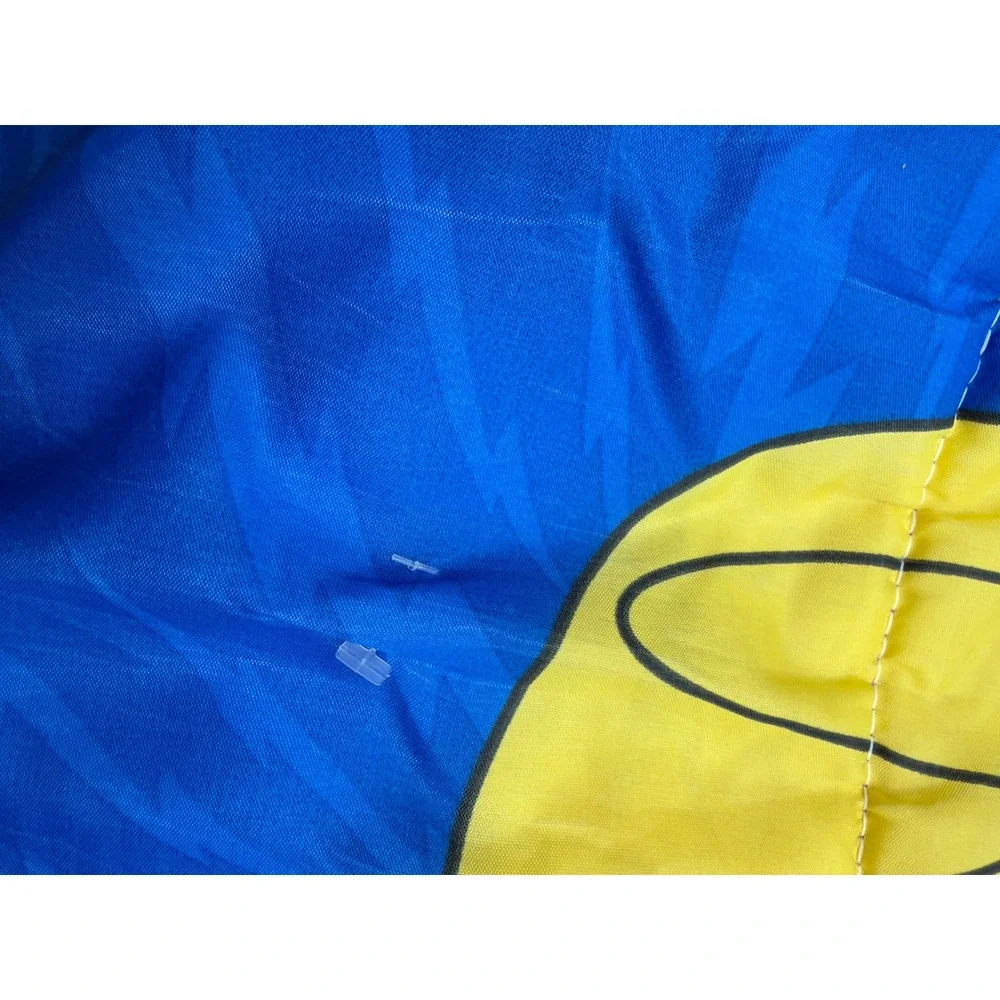 Vintage 1999 Nintendo Pokemon Kids Sleeping‎ Bag Pikachu Ash Ketchum Blue Zip